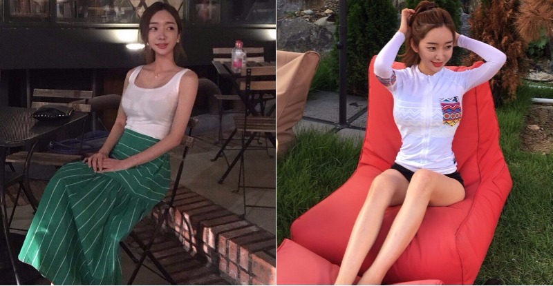 【球盟会】捕獲天菜！素人正妹超短褲大秀「逆天美腿」，甜美笑容讓人招架不住…