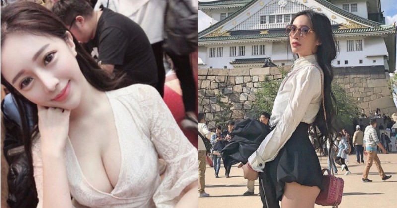 【球盟会】IG十三萬粉「火辣台灣妹」yunyen，大阪城前留下「蜜桃美臀」倩影，網友：日本舉國同歡