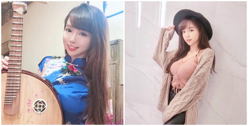 【球盟会】「國樂正妹」丘涵演奏配巨乳，氣質美顏搭火爆身材讓你視聽雙享受