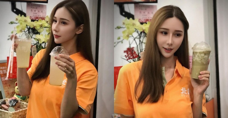 【球盟会】北回高雄六合店「正妹店長」外型亮眼　吸引攝影師圍繞狂拍