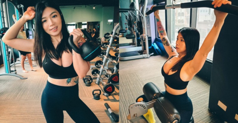 【球盟会】健美護理師「Lisasexyta」結實翹臀好誘惑　讓人也想一起練大肌肌