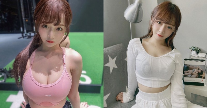 【球盟会】無敵的吧！神正甜美女孩「倩倩」反差超大，可愛臉蛋下藏「超兇曲線」