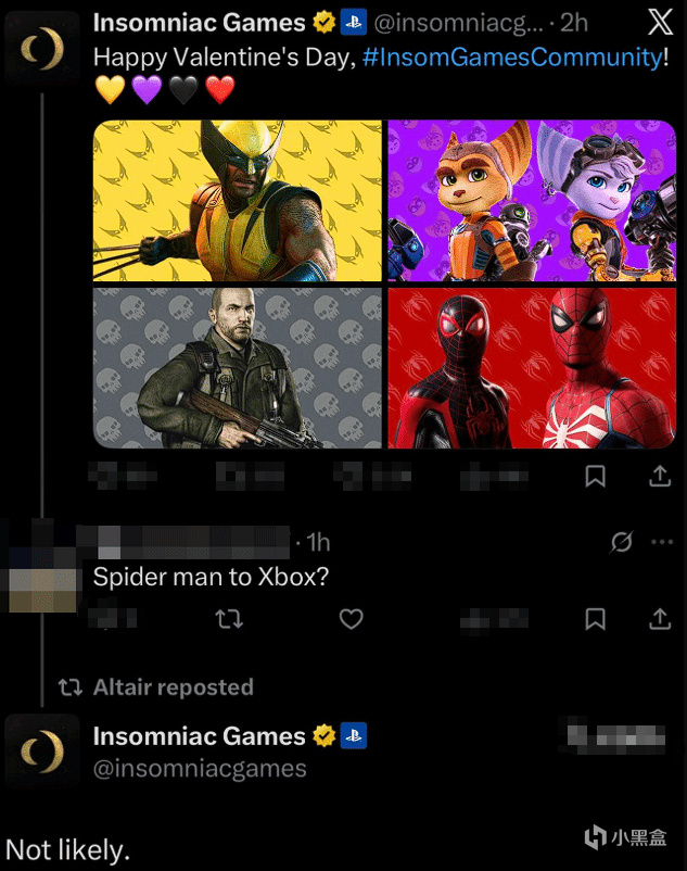 【球盟会】Xbox玩家失望！《漫威蜘蛛侠》登陆没戏了，失眠组直接泼冷水