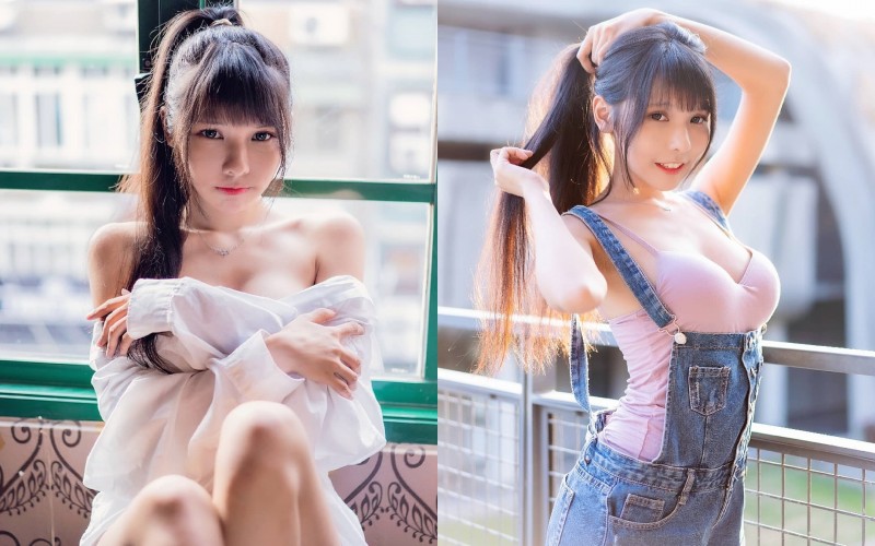 【球盟会】童顏巨乳萌妹「依霜 ゆい」黑長直高馬尾滿滿初戀感　極夢幻「回眸燦笑」無辜又惹人憐