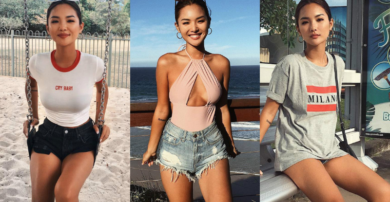 【球盟会】歐派姐姐曬日光浴秀「飽滿圓乳」，沙灘解放「緊實小屁屁」，太養眼啦！