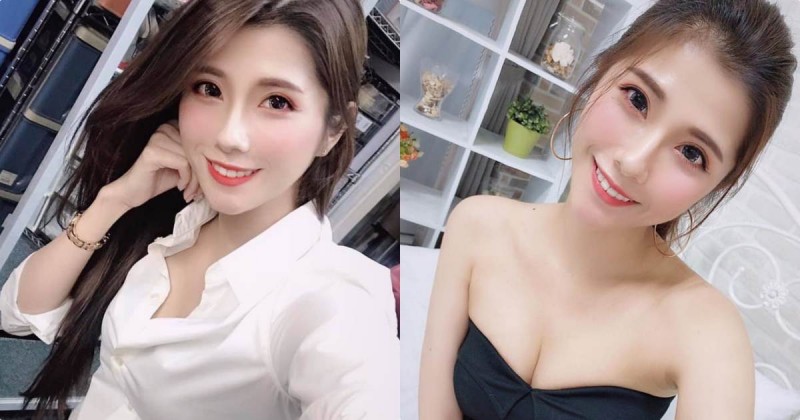 【球盟会】正妹Joanna沐沐「美豔OL造型」辣翻，領口微開特別挑逗啊！