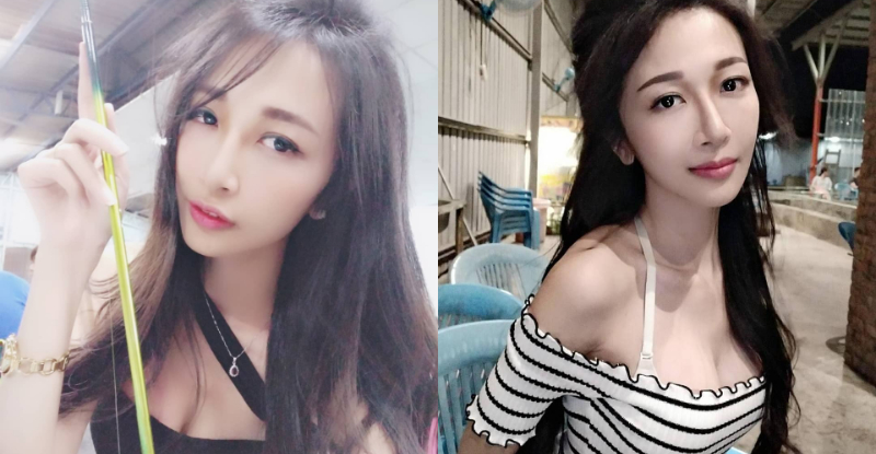 【球盟会】釣蝦女神「沐雨柔 Eve」爆乳垂釣大魚上鉤　彎腰綁餌隔壁釣客看傻眼