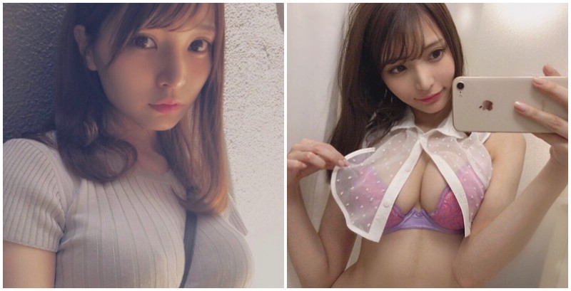 【球盟会】背帶都陷進去啦！超火辣「G奶正妹」人稱「福岡天然珍珠」的絕世天然美顏！