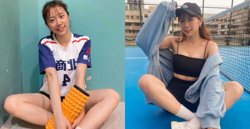 【球盟会】台北商大女排成員「姍姍」是電眼甜心　甜美氣質讓人秒戀愛