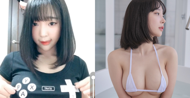 【球盟会】「清甜猛乳妹」送粉絲最新立體搖桿，「邪惡按鍵」越按越敏感！