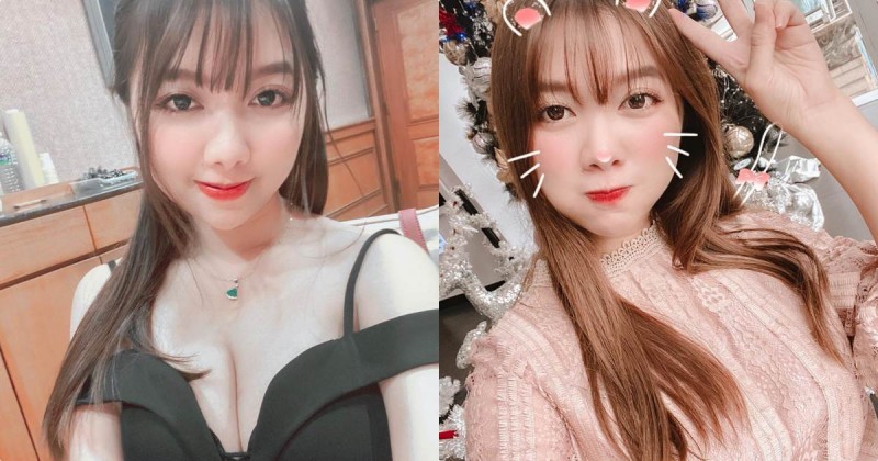 【球盟会】正妹沛沛「深V洋裝事業線太誘惑」，超兇畫面讓人眼睛無法移開！