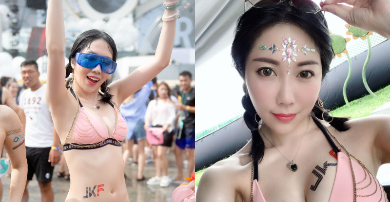 【球盟会】霸氣娘娘「Jeannine 珍琳」跑趴玩瘋　爆乳大開Ｍ腿熱舞無極限！