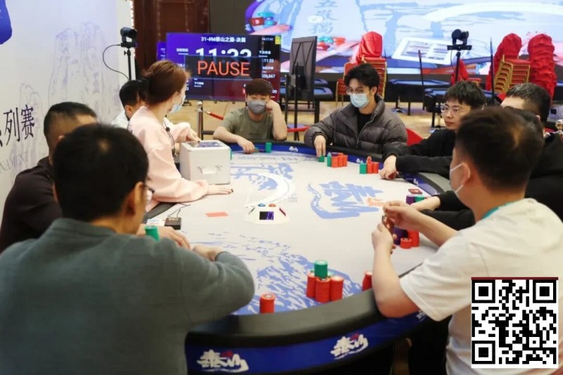 【EV扑克】万众欢呼，廊坊选手唐岳强捧起主赛玉鼎奖杯，首届泰山之巅扑克系列赛泰安站圆满落幕，五月再相见！