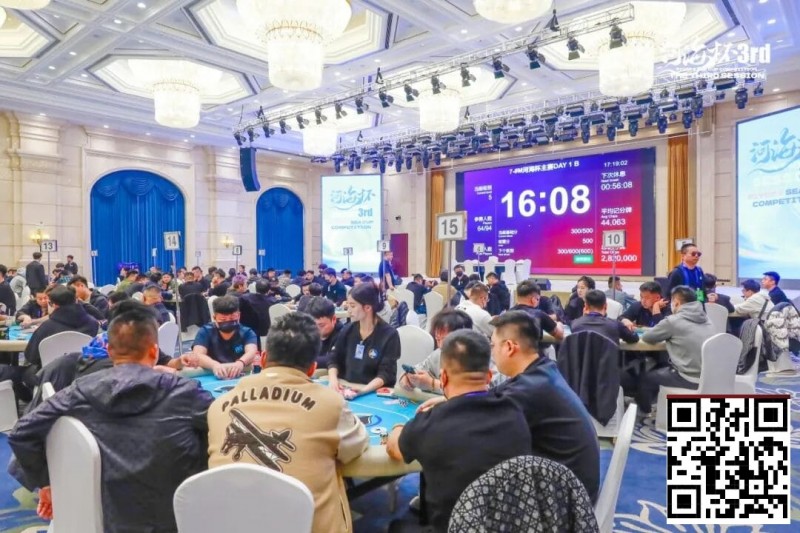 【EV扑克】第三届河海杯|第二日赛场持续升温,主赛B组125人参赛,高积分/女神赛齐开