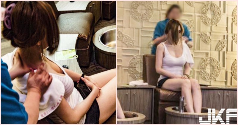 【球盟会】養生館驚見「按摩巨乳妹」往下看視角太邪惡！超惹火「按摩畫面」引人遐想…