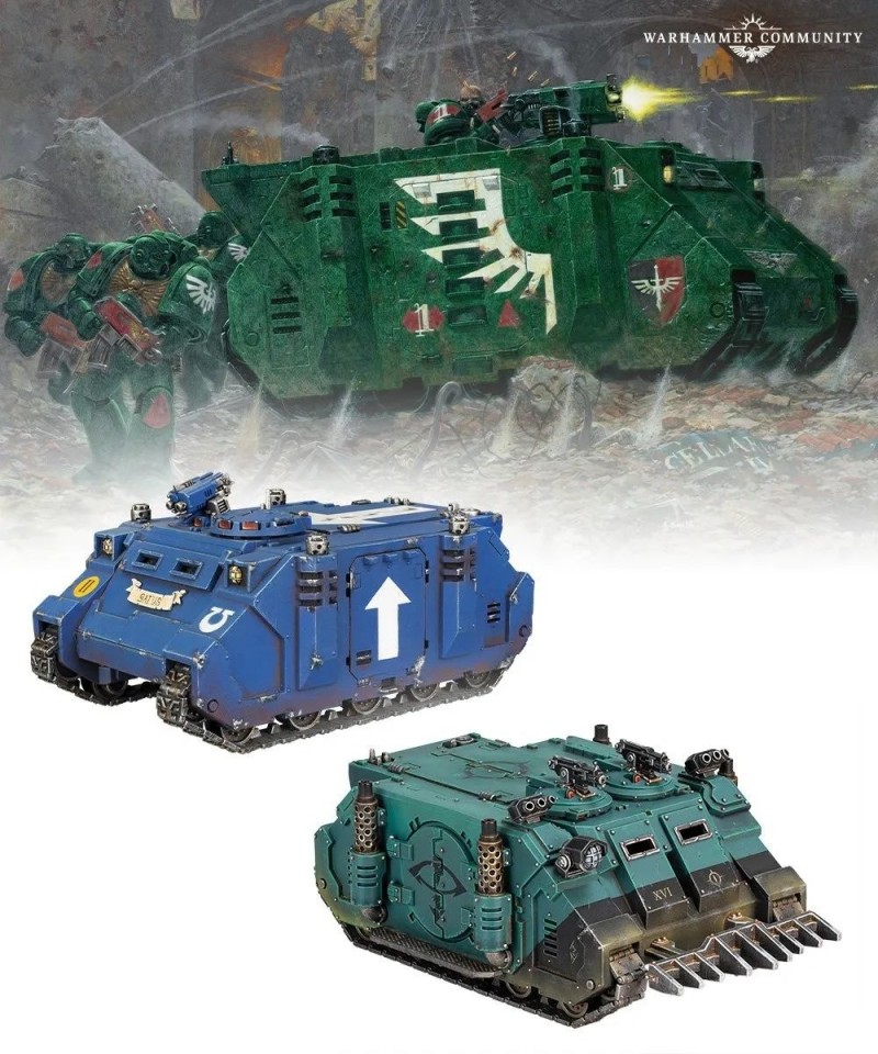 【球盟会】战锤40K｜武器库——犀牛装甲运兵车