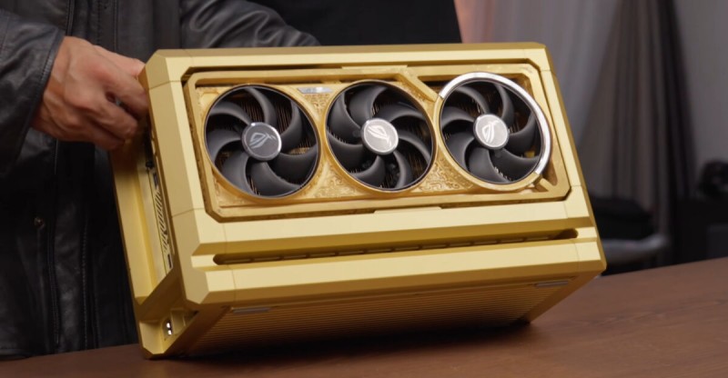 【球盟会】B站联合创始人MB的纯金5090七个月升值27.7w美元，现价81.8w美元