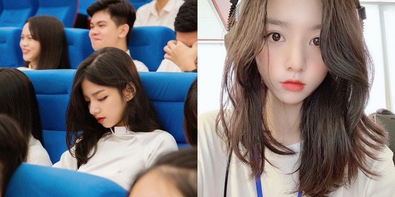 【球盟会】開學遭偷拍後引暴動！18歲越南大一小清新「Phan Thi Minh Hang」精緻五官+勾魂眼超魅