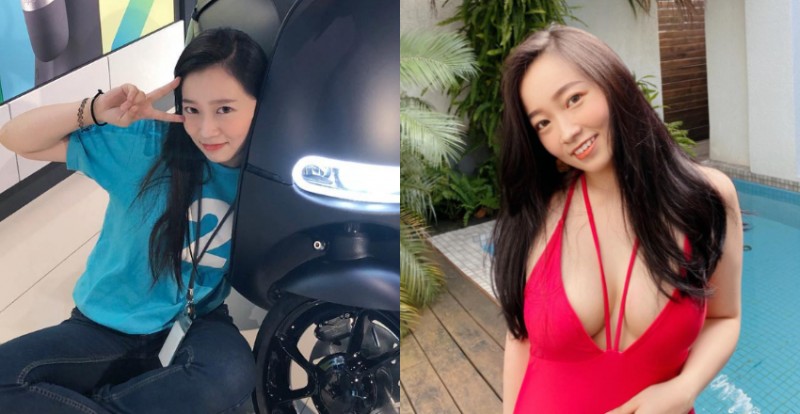 【球盟会】準備牽車！桃園八德「Gogoro正妹業務」制服底下隱藏飽滿好身材
