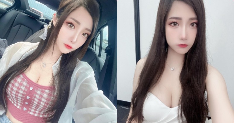 【球盟会】白皙正妹「桃桃兒」短上衣模樣好甜，「優質曲線」太讓人戀愛！