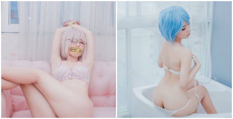 【球盟会】「工口系Coser」美臀露出！渾圓曲線與半脫的胖次，把二次元的糟糕幻想化為現實！