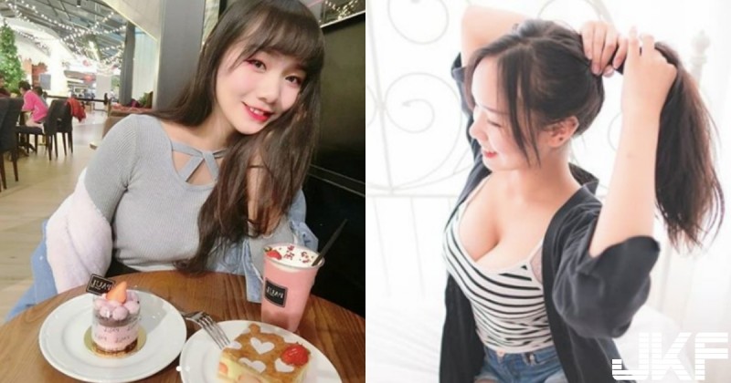 【球盟会】對坐正妹好可愛！沒想到真面目竟是「F奶天菜」，長輩圓圓滿滿太誘人啦！