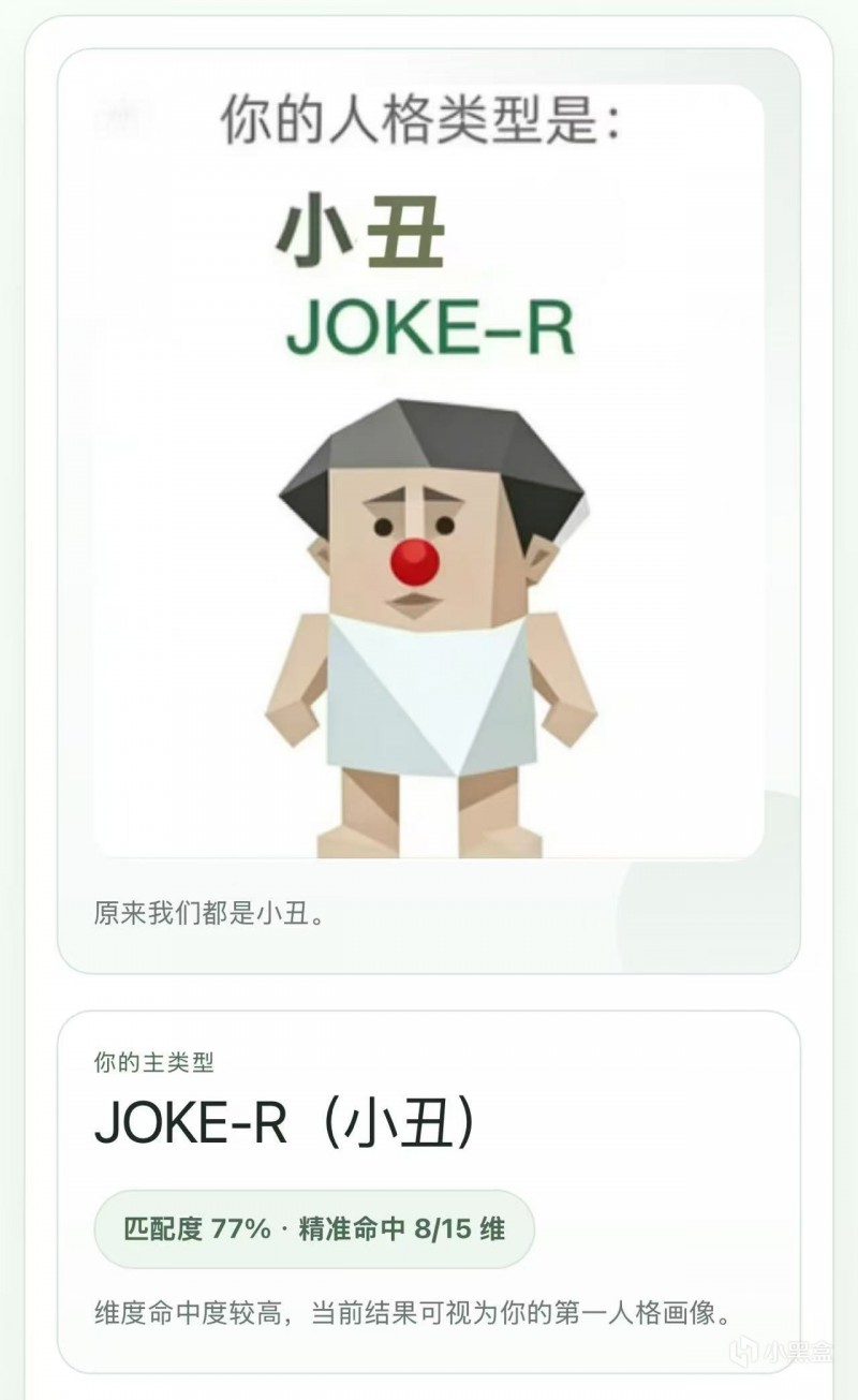 【球盟会】你今天SBTI了吗？ 拒绝被定义，所以我们选择发疯