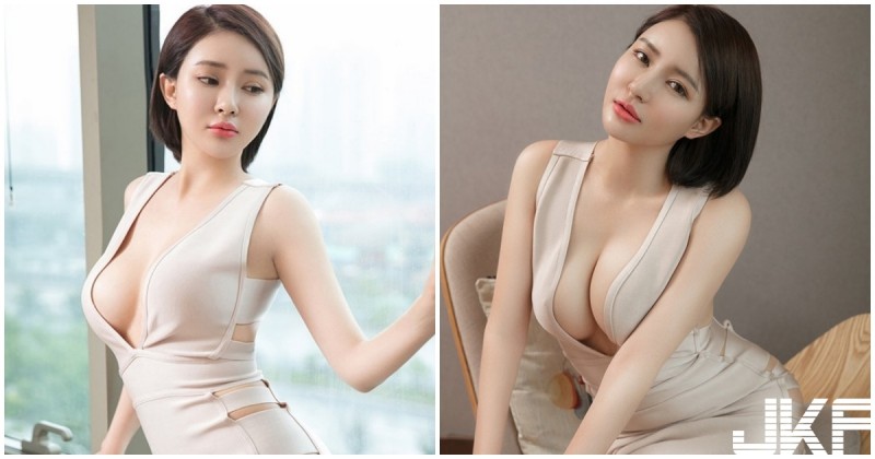 【球盟会】短髮正妹「火辣南半球」美乳誘惑！裸色上衣「巨乳超引遐想」！