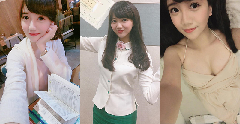 【球盟会】甜美銀行員原來是隱乳！「爆乳小隻馬」身材讓網友想立刻存兩億進去…