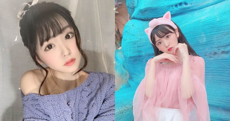 【球盟会】有著「白皙美肌」的日本可愛萌妹，「小露香肩」讓粉絲們都騷動了！