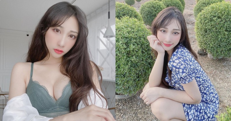 【球盟会】正妹「岑晴晴」窈窕曲線配超甜臉蛋，性感內衣展現「超白皙嫩乳」！
