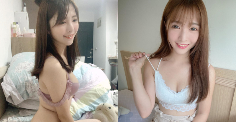 【球盟会】秒戀愛！「小夏咪」清甜笑顏太夢幻，肩帶一啷掉出「渾圓雙峰」超犯規！