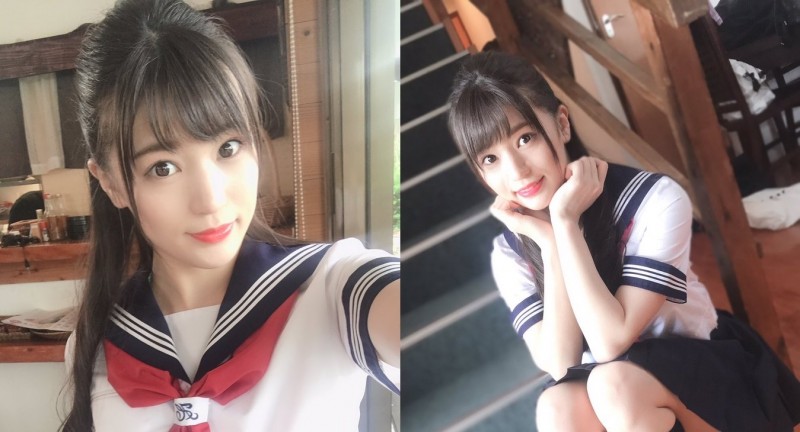 【球盟会】AV救世主「高橋聖子」嫩扮演女高中生　水手服配上高馬尾是要逼死誰啊！？