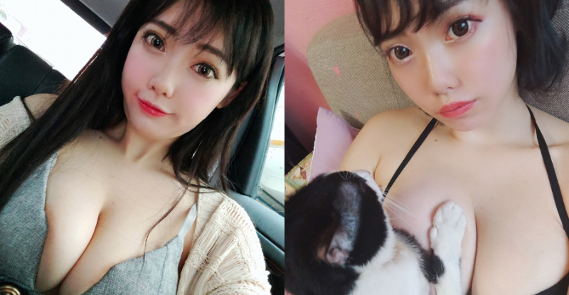 【球盟会】真的好大！萌系宅女「施莉莉」新洋裝買太小　爆乳效果太驚人！
