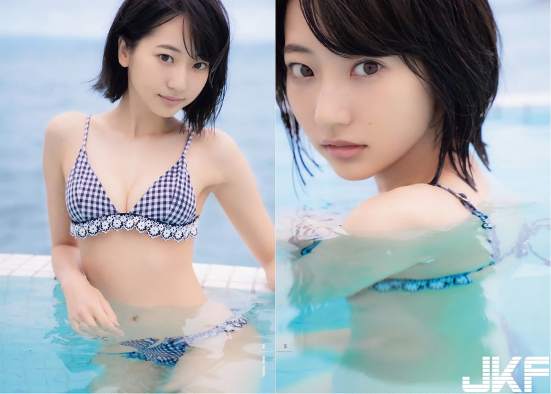 【球盟会】透明度破表！骨感短髮妹「武田玲奈」大玩濕身誘惑　致命回眸讓人秒暈船