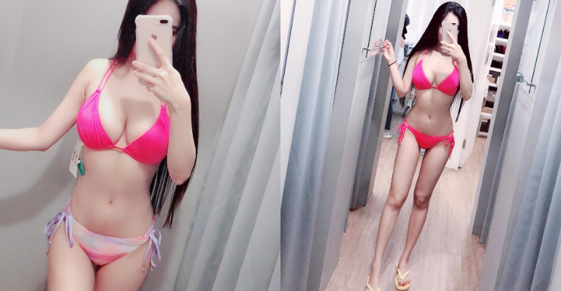 【球盟会】試衣間最大SIZE！「巨ru妹」把試衣間塞好塞好，桃色誘惑誰擋得了！