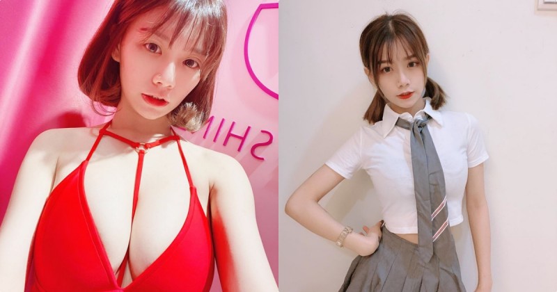 【球盟会】深夜的福利！正妹「青青」半夜上傳超兇美照，「超爆惹乳比基尼」太兇猛！