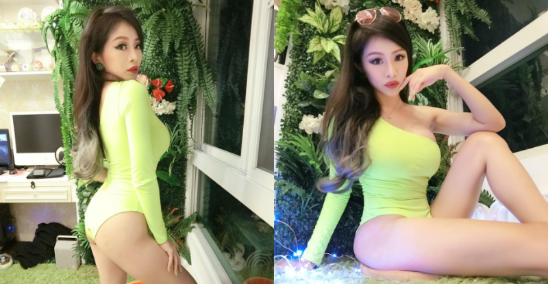 【球盟会】超狂S線！火辣尤物「小悠Judy」微厚雙唇性感度破表，蜜桃一挺銷魂曲線一覽無遺！