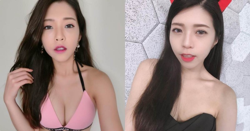 【球盟会】正妹Chiao焦糖「櫻桃小嘴」好誘惑，穿比基尼展現「渾圓美胸」！