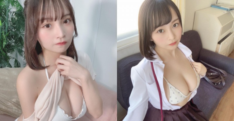 【球盟会】白色擔當連內衣都穿白色的！巨乳蘿莉「大嶋みく」挺90H唱跳