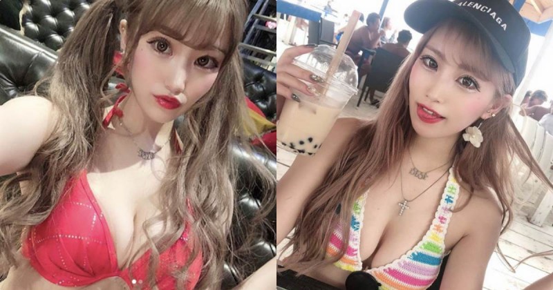 【球盟会】喝珍奶的爆乳美艷舞孃「ぷりん」，極品曲線散發著陣陣奶香！