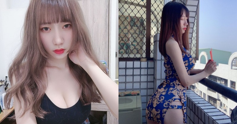 【球盟会】都給你啦！長髮正妹穿「高衩旗袍」秀半邊蜜桃，大膽許願：上交你們的振興券！