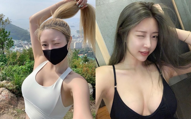 【球盟会】爬山驚見「巨乳口罩妹」不科學身材宛如真人版娜美　緊身韻律衣辣露「渾圓北半球」超巨