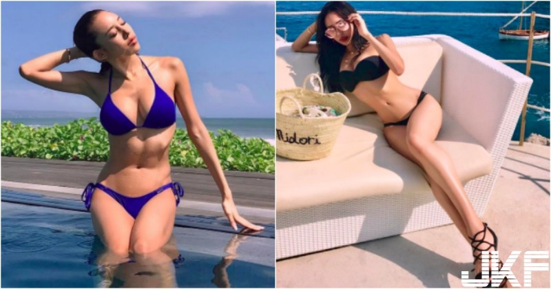 【球盟会】又一歐美派正妹！「混血辣模」身材超逆天！修長美腿＋性感馬甲線誰受得了啊！