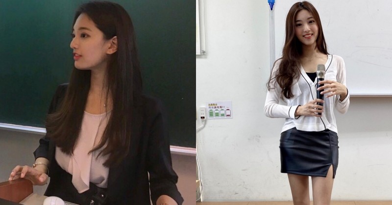 【球盟会】女神級大學老師！「鄭小奈」精緻臉蛋纖細美腿讓人好心動，這課堂人數一定爆滿！
