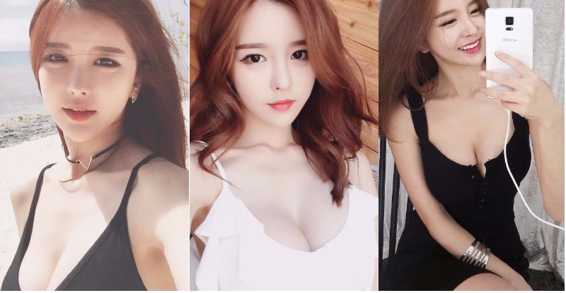【球盟会】可惡！「美乳女神」性感穿絲襪…衣服敞開「肉球」大幅度跳出，讓人大噴鼻血
