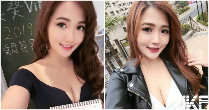 【球盟会】正妹莫葵「深V洋裝好性感」，甜美笑容充滿療癒感～
