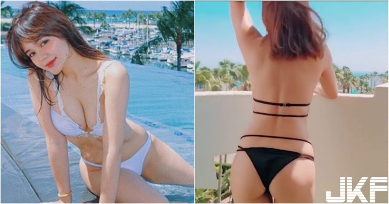 【球盟会】「超嫩辣媽」身材無敵了！膚白貌美還有「性感蜜桃臀」，S型曲線好凸出！