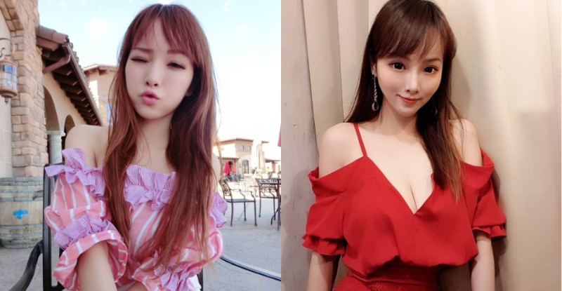 【球盟会】濠溝好深不見底！「Amlia Yu」笑容甜美又迷人，大方袒胸曬事業線更擄獲單身男子！