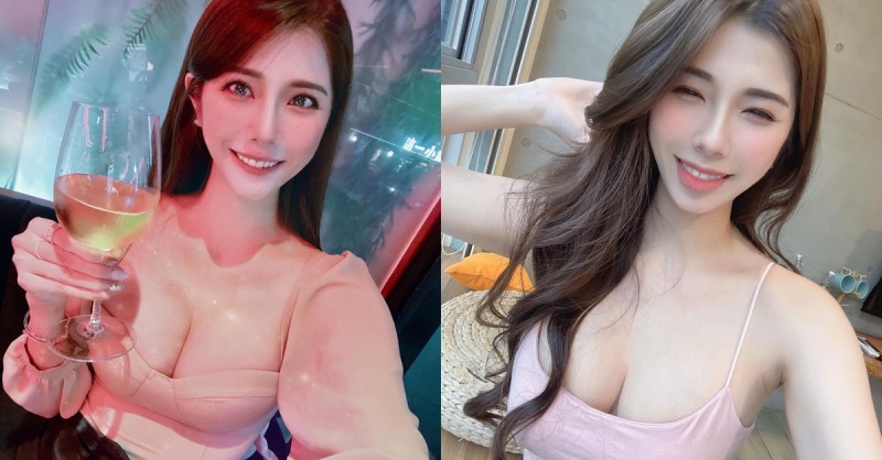 【球盟会】要喝一杯嗎？氣質美人「Joanna沐沐」餐廳小酌，迷人身材好搶眼
